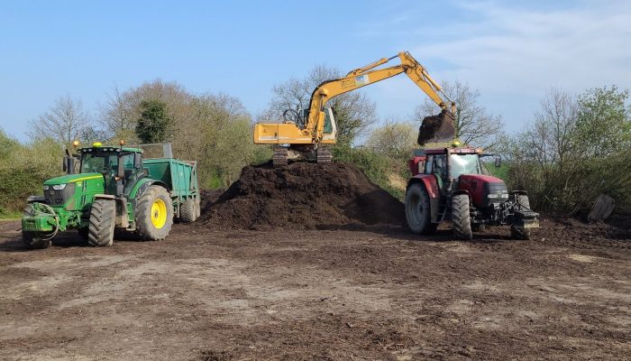 Epandage de compost