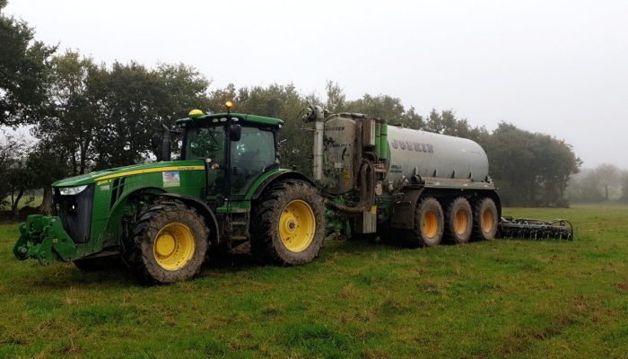 Epandage de lisier